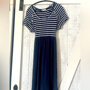 MOMO Maternity Nautical dress
